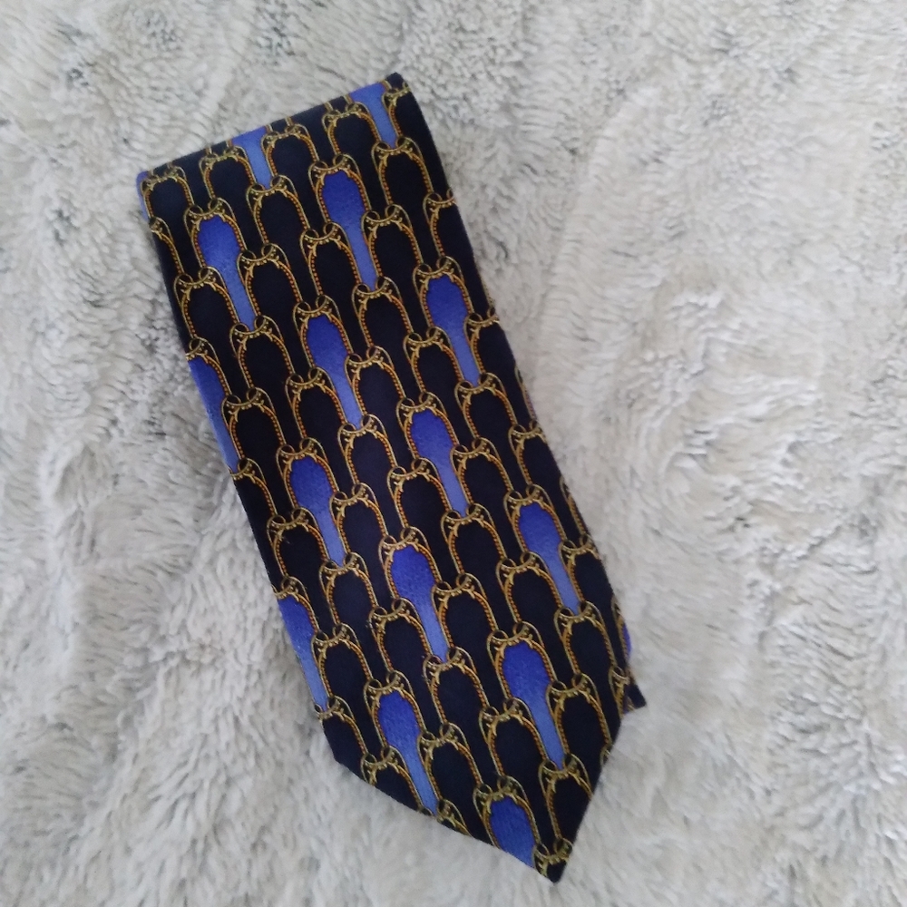 RICHEL men tie pure soie hand made